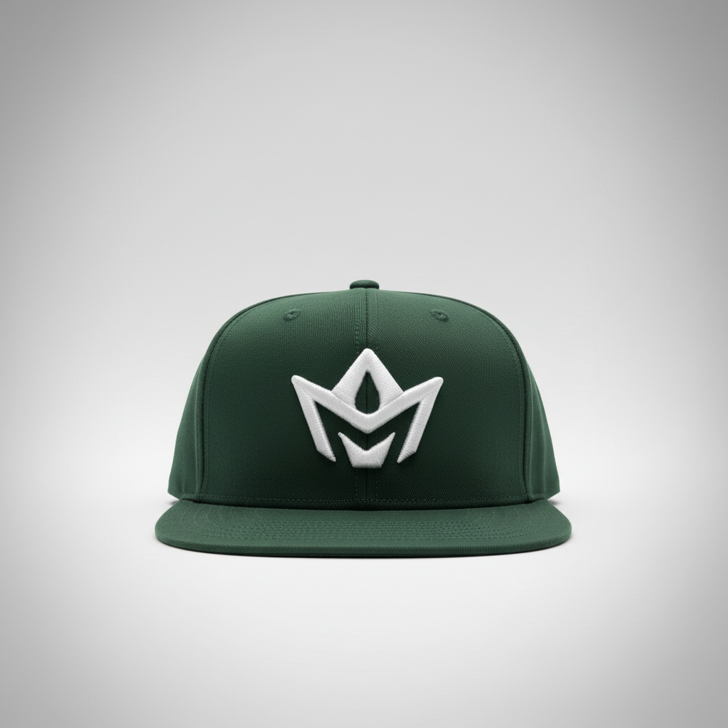 Gorra Marcarte Verde — Studio Shot