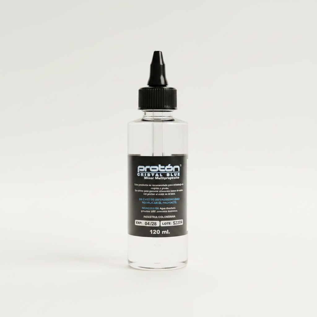 Protón Cristal Blue 120ml — Fondo Claro